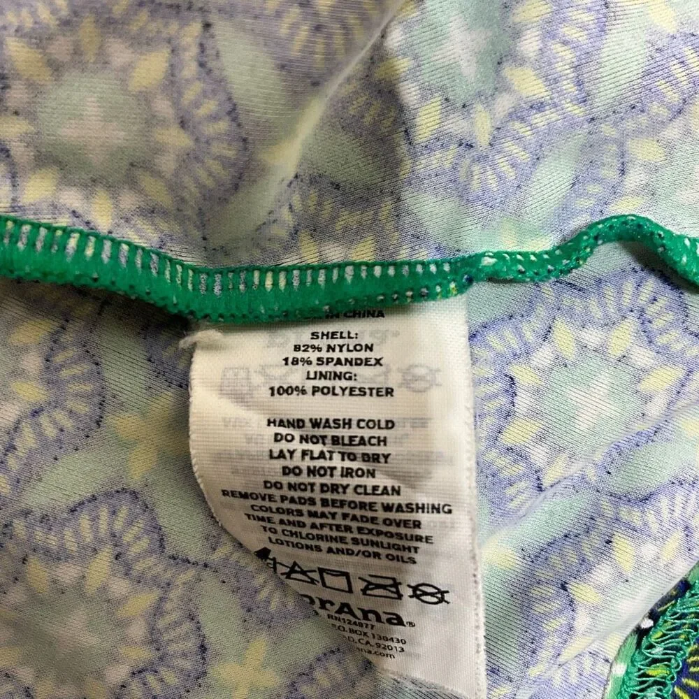 PRANA Boho Tankini Top Medium